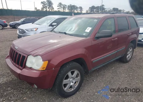 2008 Jeep Grand Cherokee Laredo из США, поврежденный, VIN 1J8GR48K68C192674